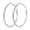 Silver-30mm, variant on 14K Gold Plated Hoop Earrings for Women, Hypoallergenic Large Thin Hoop Earrings, Jewelry Gifts