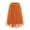 Orange, variant on Women's Sparkle Tulle Skirt, Midi Long A Line Layered Mesh Skirt with High Elastic Waist, Shimmery Party Skirt for Halloween, Birthday, Festival and Daily Wear Blackish Green L