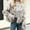 White, variant on Women's Plus Size White Faux Fur Coat V-Neck Long Sleeve Warm Winter Jacket