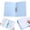 F, variant on Punchless Clamp Binder Folder, Ringless Binder Holds with Pocket, Flexible Metal Clip and Poly Covers, Letter Size Pages, for Work, Classroom and Office, Blue