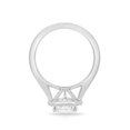 thumbnail image 3 of ESTE ORIGIN 2.00Ct Pear Cut Lab-Grown Diamond Engagement Ring – 5 Claw Halo Cathedral Setting in 10K White Gold for Women US 4, 3 of 7