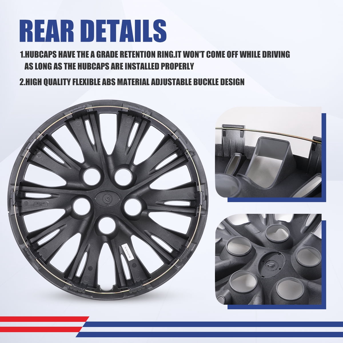 (Set of 1) 16 inch Hubcaps Wheel Rims Cover for 2012-2014 Toyota Camry / 2012-2014 Toyota Camry Hybrid