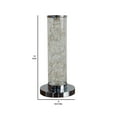 thumbnail image 5 of Benzara BM240870 Lampe de Table Colonne 13 x 6 x 6 Po avec LED Multicolore Intégrée, Clair, 5 of 5