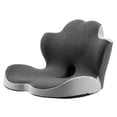 thumbnail image 3 of Zentra Ergonomic Breathable Portable Office Chair Cushion Non-Slip Multi-Purpose Memory Dark Gray Light Gray, 3 of 10