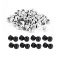 thumbnail image 2 of 100 Pcs Nuts:50 Pcs M2 Zinc Plated Nylock Nylon Insert Hex Lock Nuts & 50 Pcs Hardware Hex Locknut M2 A2-70, 2 of 10