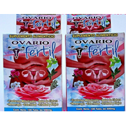 Ovario Fertil Reforzado con Cuerpo Amarillo & Ovaricon Colicos-Quistes - 100 Capsules (2 Pack)