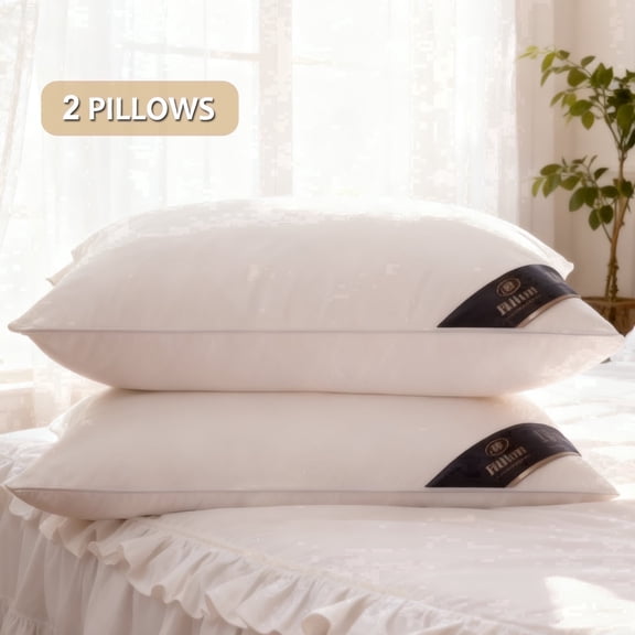 No No Adult Hypoallergenic Standard Polyester Bed Pillow, Soft, 2 Pack