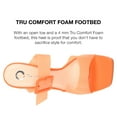 thumbnail image 3 of Journee Collection Womens Luca Tru Comfort Foam Open Square Toe Block Heel Sandals, 3 of 6
