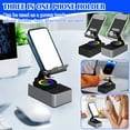 thumbnail image 2 of Nominateh 2025 Upgraded 3-In-1 Cell Phone Stand With Induction Speaker/Power, 360°Adjustable Phone Holder & Wireless Bluetooth Speaker For Music, , Video Calls, Charging &, 2 of 6