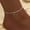 Green Zircon Anklet#6, variant on 925 Sliver Plated Sparkling Cross Bilayer Anklet Bracelet Foot Chain Unisex Gift-Cross Anklet#2