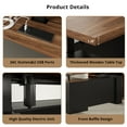 thumbnail image 3 of ModernMate 63" Height Adjustable Standing Desk with Privacy Panel, 2 Large One-Piece Desktops, L-Shaped Executive Workstation with 3-Drawer Filing Cabinet for Home Office, 3 of 6