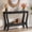 Black, variant on Fnova 41.3-Inch Solid Wood Console Table, Farmhouse 2-Tier Sofa Table with Storage for Entryway, Living Room, Hallway