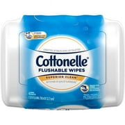 Kimberly-Clark KCC36734CT Cottonelle Flushable Wet Wipes