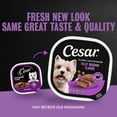 thumbnail image 4 of Cesar Classic Loaf in Sauce Wet Dog Food Filet Mignon Flavor, 3.5 oz. Easy Peel Trays, 24 Count, 4 of 15