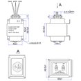 thumbnail image 4 of Transformador de timbre Maxdot 16 V 30 VA compatible con anillo, 4 of 7