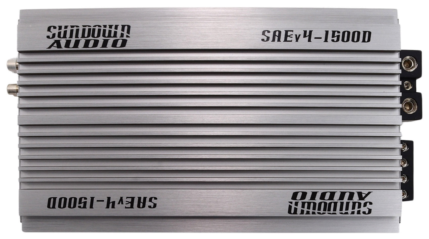 Sundown Audio SAEv4-1500D Monoblock Class D Car Amplifier with Wired Remote Control and Variable Phase Shift Black