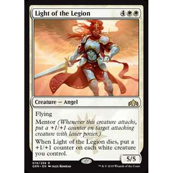 MtG Guilds of Ravnica Rare Light of the Legion #19