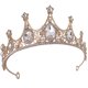 thumbnail image 2 of Boda Tiara Mujeres Diúdón Corona Boda de boda Corona Corona para cumpleaños, 2 of 6