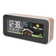 thumbnail image 1 of Reloj De Pronóstico Del Tiempo, Termómetro Meteorológico Digital, Sensor De Temperatura Y Humedad, Retroiluminación Ajustable Para Exteriores, 1 of 7