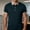 Navy, variant on Klisyaur Mens Classic T Shirts Short Sleeve Button Collared Summer Vacation Beach Tops Lightweight Fashion Clothes
