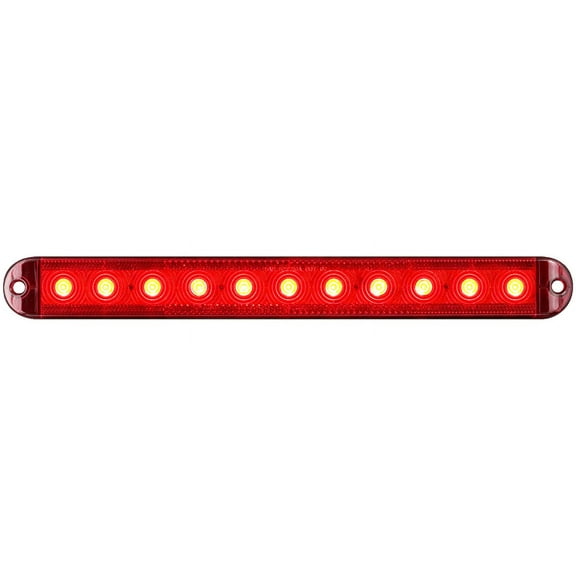 Optronics STL69RRXBP Thinline Sealed LED Stop/Turn/Tail Light, Red