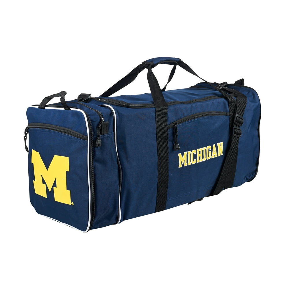 NCAA Michigan Wolverines “Steal” 12”H x 28”L x 11” W Duffel Bag