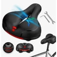 thumbnail image 1 of Asiento  Xtellar Bicicleta  Sillín  Cómodo Cojín Suave Color Negro, 1 of 2