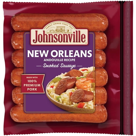 brats new orleans johnsonville new orleans andouille smoked sausage 14oz brats new orleans johnsonville new orleans andouille smoked sausage 14oz