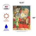thumbnail image 2 of Toland Home Garden Santa and Kittens Stocking Christmas Flag Double Sided 12x18 Inch, 2 of 5