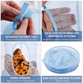 thumbnail image 2 of 4 Layers Collapsible Fishing Hanging Storage Drying Net Bag Mesh Hanging Storage Basket Folding Toy Underwear Socks Storage Bag Basket, 2 of 8