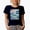 Navy Blue, variant on Retro Stay Wild, Ocean Child with Palm Trees & Waves, Summer Gift, Navy Blue T-Shirt, Large