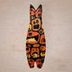 thumbnail image 1 of Women's Casual Bohemian Halloween Print Loose Large Size Casual Sleeveless Strappy Jumpsuit, 1 of 4