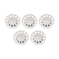 thumbnail image 3 of Esquirla 5Pcs Floor Drain Cover Shower Drainer Cover Round Replaces Shower Strainer Grid Shower Drain Grate for Basement Patio Kitchen with bowl, 3 of 8