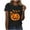 Printing 20, variant on Halloween Skull Shirt for Women Ghost Shirt Cute Spooky Short Sleeve Tshirt Vintage Gothic Graphic Blouses Pumpkin Print Tees Casual Vacation Pullover Tops