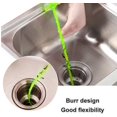 thumbnail image 4 of Drain Clog Remover, 5 Pack 20 Inch Snake Drain Cleaner, Flexible Plastic Sink Snake for Sewer, Kitchen, Sink Bathroom, Convenient Hair Drain Clog Remover, 4 of 5