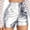 Silver-S, variant on Fashion PU Shorts For Women Push Up Tight Shorts Short Trousers High Waist Leather Pants Nightclub Party Wear