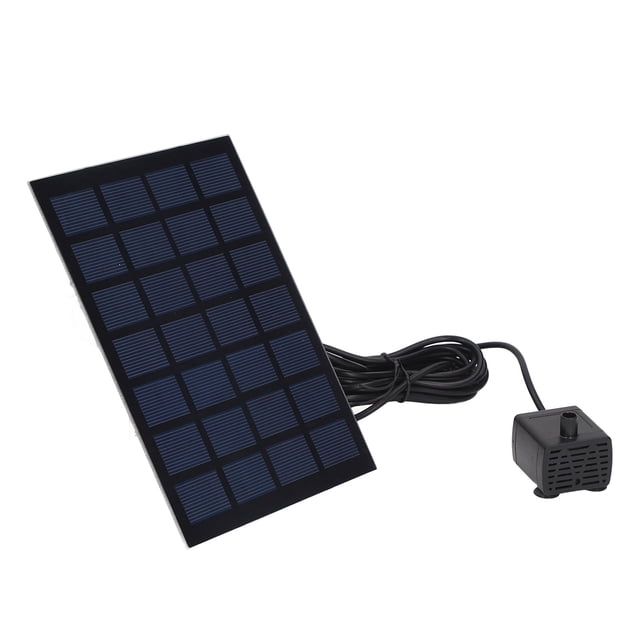Bomba de fuente solar bomba de agua solar de bajo consumo de energía de 7 V y 6 boquillas para estanque ANGGREK Otros