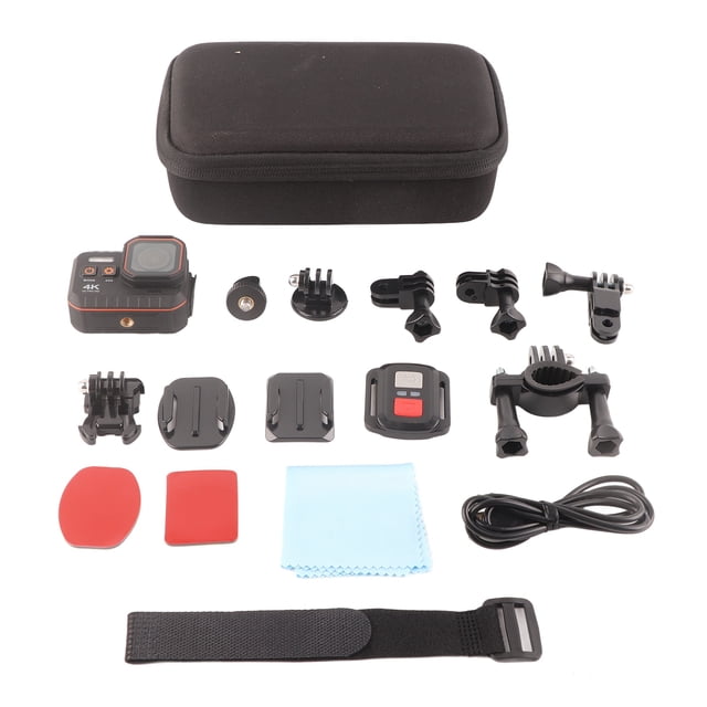 Cámara de acción impermeable 4K 60fps pantalla a Color IPS de 2 pulgadas cámara subacuática gran angular impermeable IP68 para exteriores