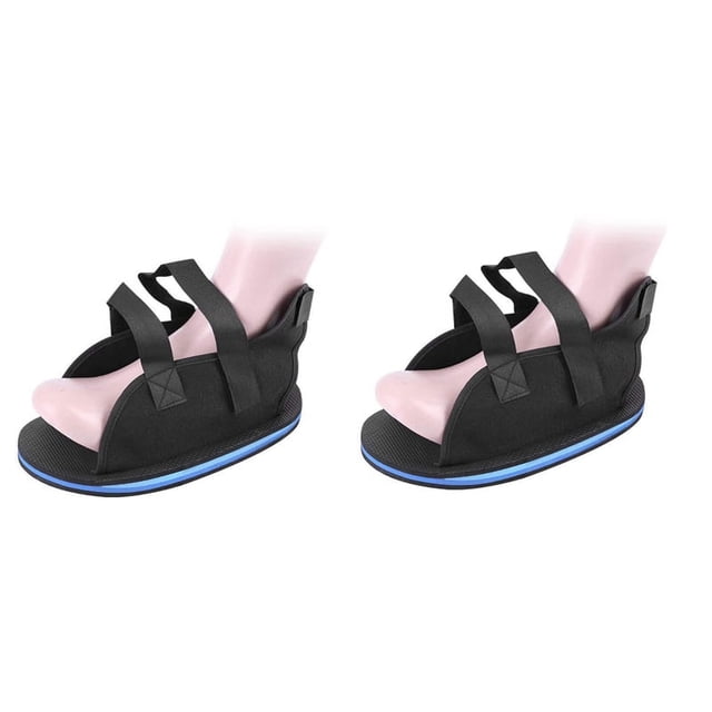 2X Zapato Postoperatorio Zapatos de Apoyo para Fracturas de Pie Zapato para Caminar para Lesiones En El Pie Articulaciones de Tobillo Estables Recuperación Alivio del Dolor L