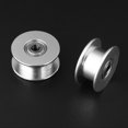 thumbnail image 2 of 5pcs Aluminum 2GT Belt Timing Pulley 3D Printer Accessory (W6mm, 20T, Bore 3, Toothless), 2 of 3