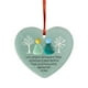 thumbnail image 5 of Listado Adorno de corazón de cristal marino para colgar en el árbol de Navidad, 1 unidad, 8 cm, blanco Rkxzt, 5 of 9