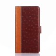 thumbnail image 2 of Funda de PU con textura de avestruz para Xiaomi Redmi K60e, marrón, 2 of 5