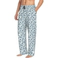 thumbnail image 2 of Disketp Nautical Theme Anchors Men's Pajama Pants - Ultra Soft Fleece Sleep and Lounge Pants (Size: S-XXL), 2 of 6