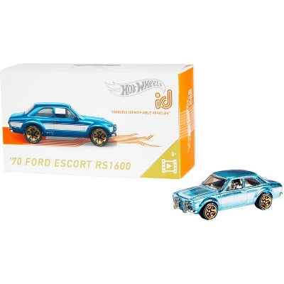 HOT WHEELS 2019 70 FORD ESCORT RS1600 IN WHITE ON SHORT CARD 