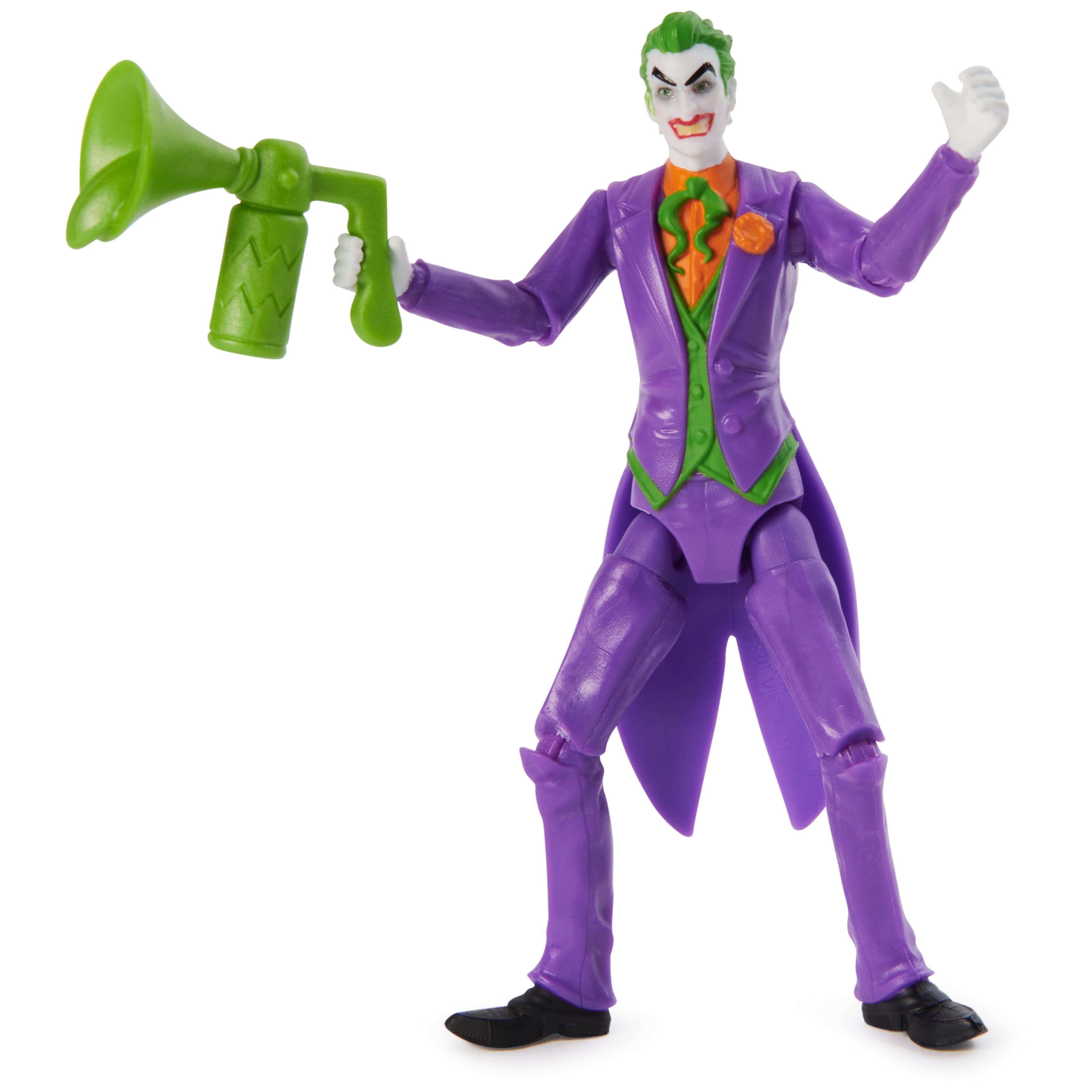 DC Comics Batman: Action Figure Bat-Tech Da 10 Cm - Batman E King Shark Con 6 Accessori Misteriosi - 2