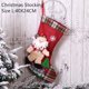 thumbnail image 1 of Medias de Navidad, calcetines de alce de Papá Noel, bolsa de regalo de Navidad, bolsa de manzana, chimenea, árbol, decoraciones de Navidad para el hogar, regalo para niños, 1 of 4