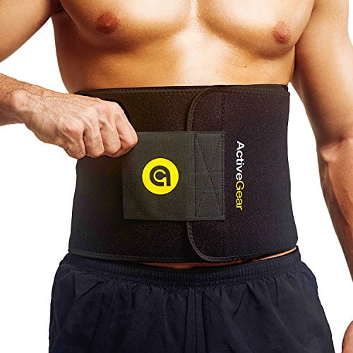 Waist Trimmer Body Sweat Belt For Stomach Back Lumbar Support Walmart Com