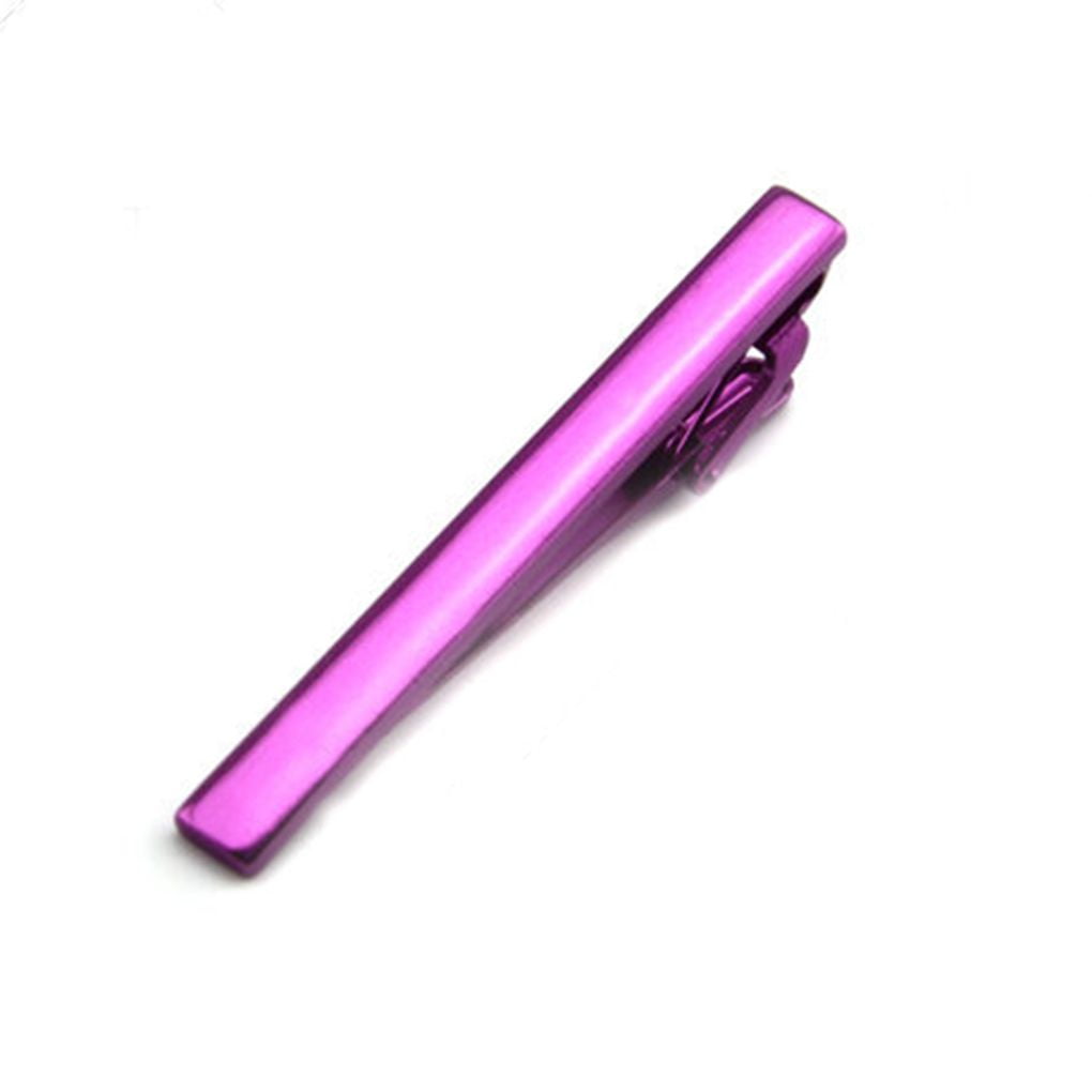 TureClos Mens Tie Bar Pinch Slide Clip Colorful Collar Tie Clip