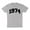Grey, variant on 1974 College Style Shirt Unisex Large White
