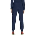 thumbnail image 6 of Cherokee Infinity Scrubs Pant For Women Mid Rise Jogger CK080AP, XS Petite, Navy, 6 of 9